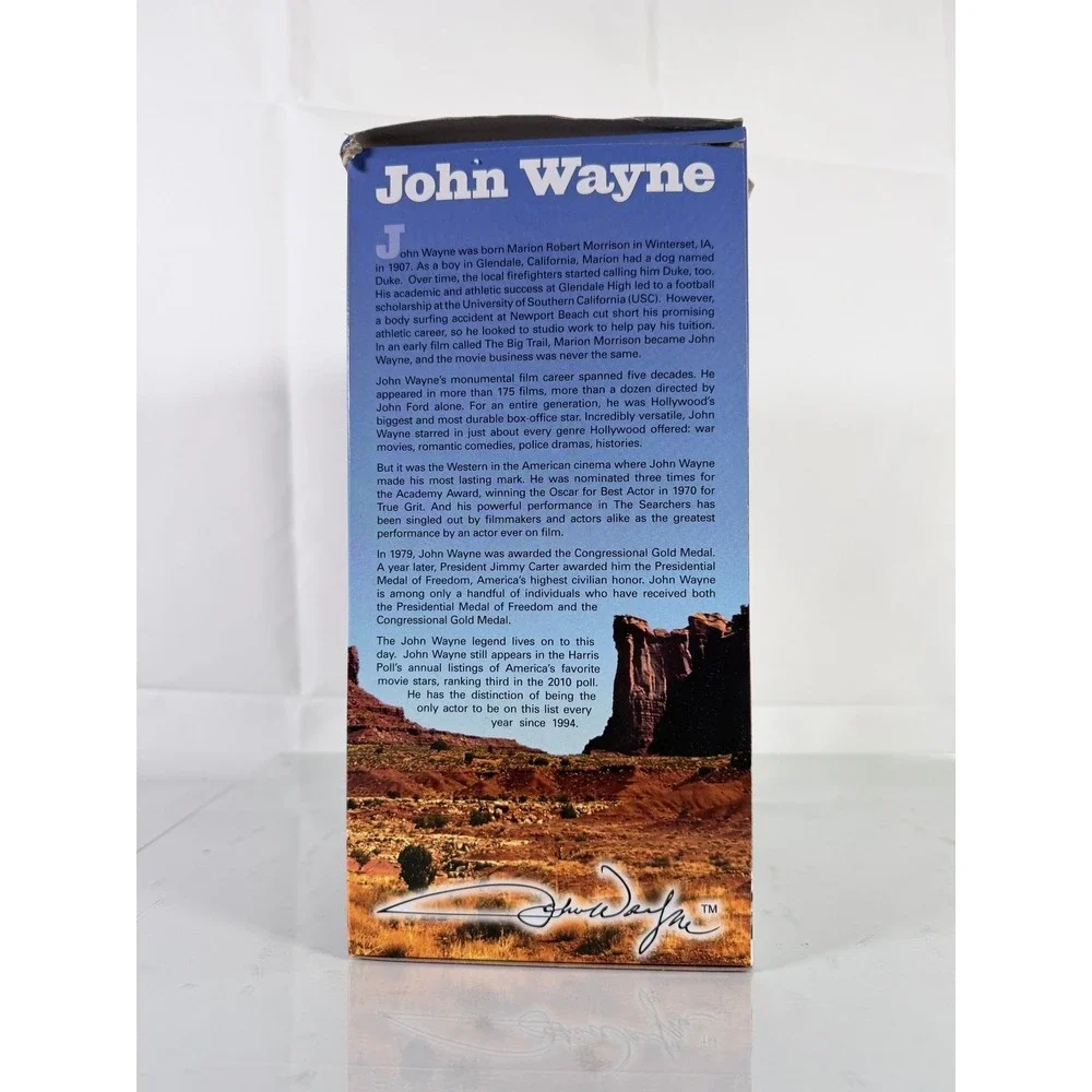 Royal Bobbles John Wayne The‎ Duke Western Cowboy Limited Edition Bobblehead New